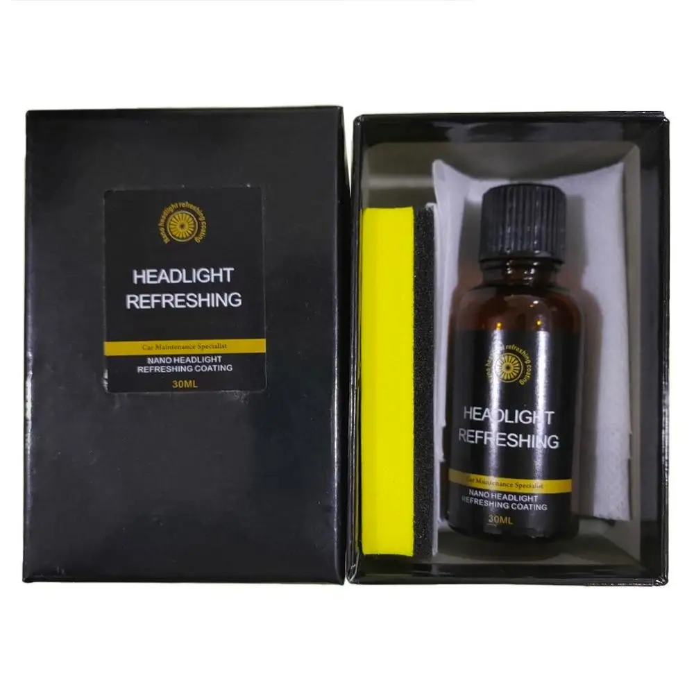 30 мл комплект для ремонта автомобильных фар окисляющее покрытие заднего вида