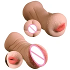 Секс-игрушки для мужчин, Реалистичная Вагина, анус, рот, карманная Вагина, оральный, вагинальный, Анальный, Глубокая глотка, Мужской мастурбатор, интимная эротическая игрушка
