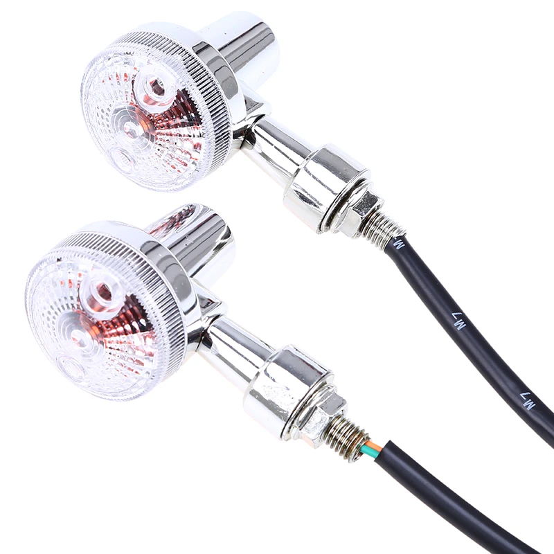 Хромированные поворотники POSSBAY для мотоциклов индикатор поворота лампа Кафе Racer