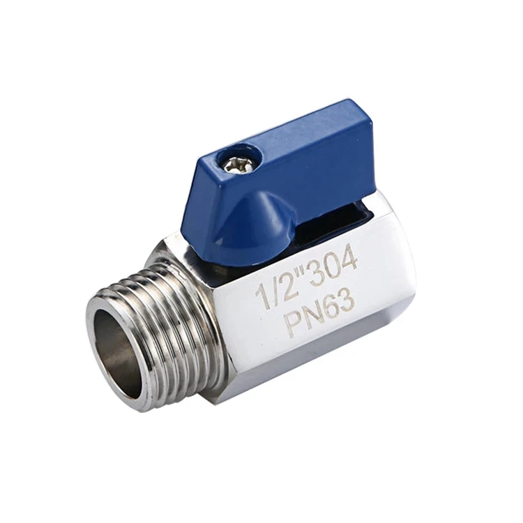 2-ходовой мини-шаровой клапан из нержавеющей стали 316 304 63 бар 1/8 &quot1/4&quot 3/8 &quot1/2&quot