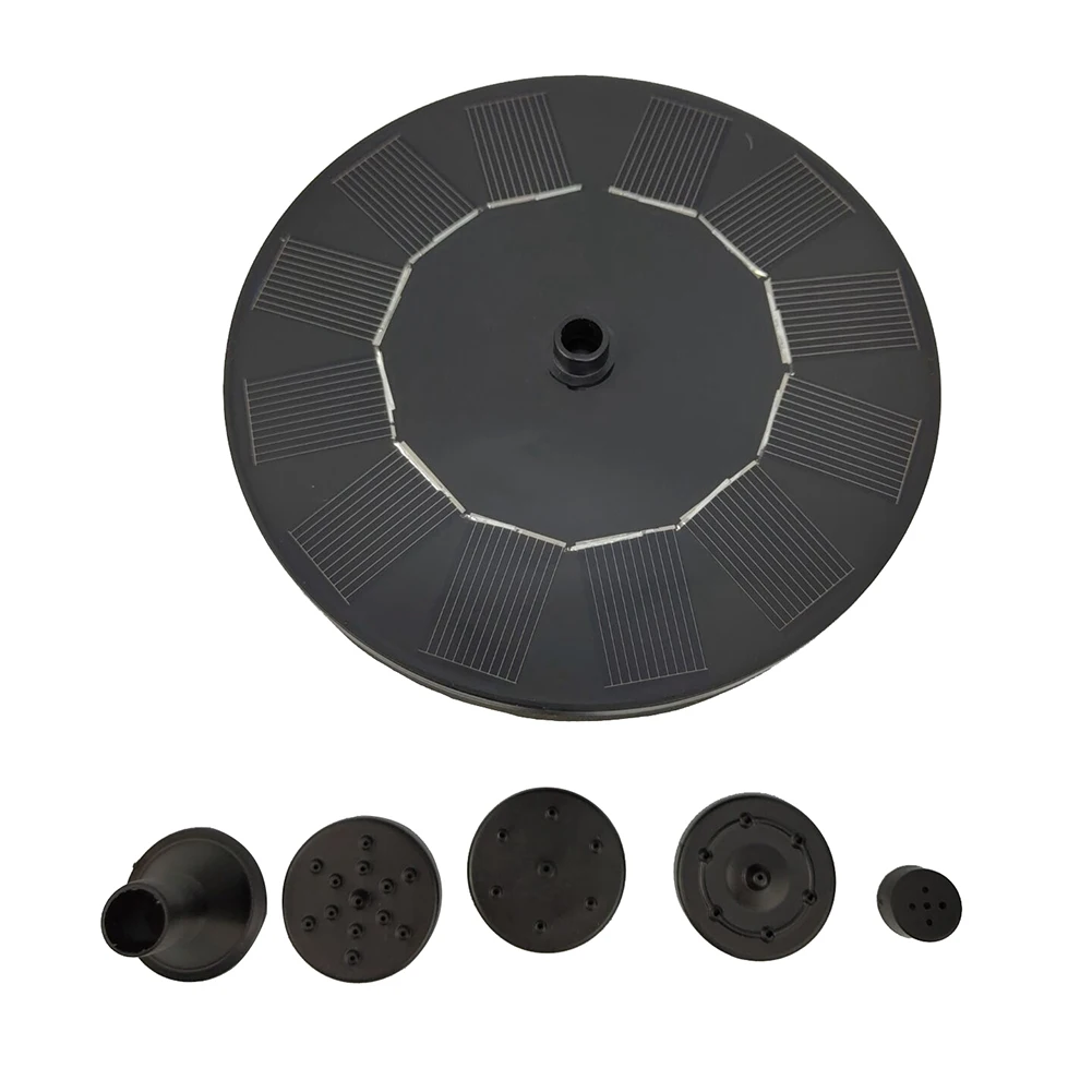 Водяной фонтан на солнечной энергии плавающий с питанием от солнечного света для