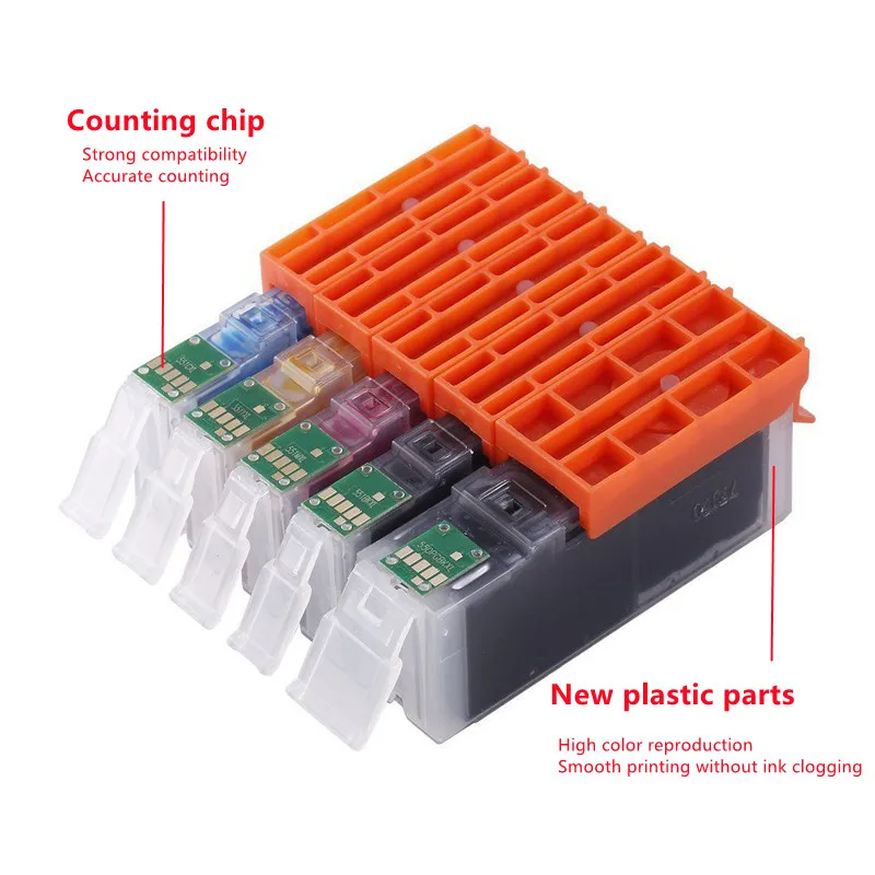 Картридж для Canon PIXMA iP4850 MG5150 MG5250 MG6150 MG8150 MG5350 MG6250