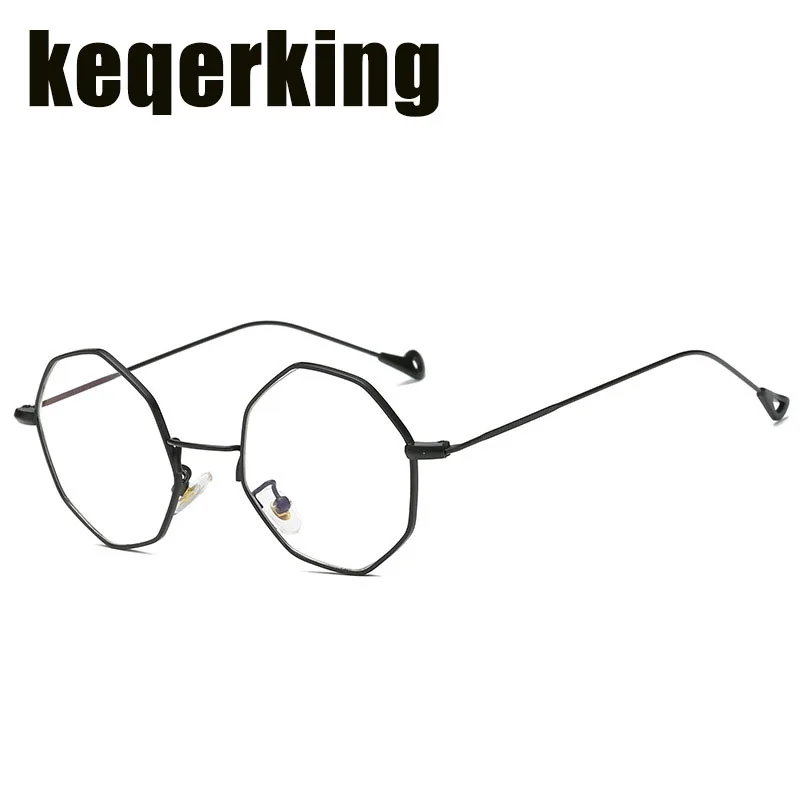 

Octagon Prescription Eyeglasses Frames Elegant Metal Round Optical Frame Women And Men Spectacles Unisex Myopia Glasses Frame