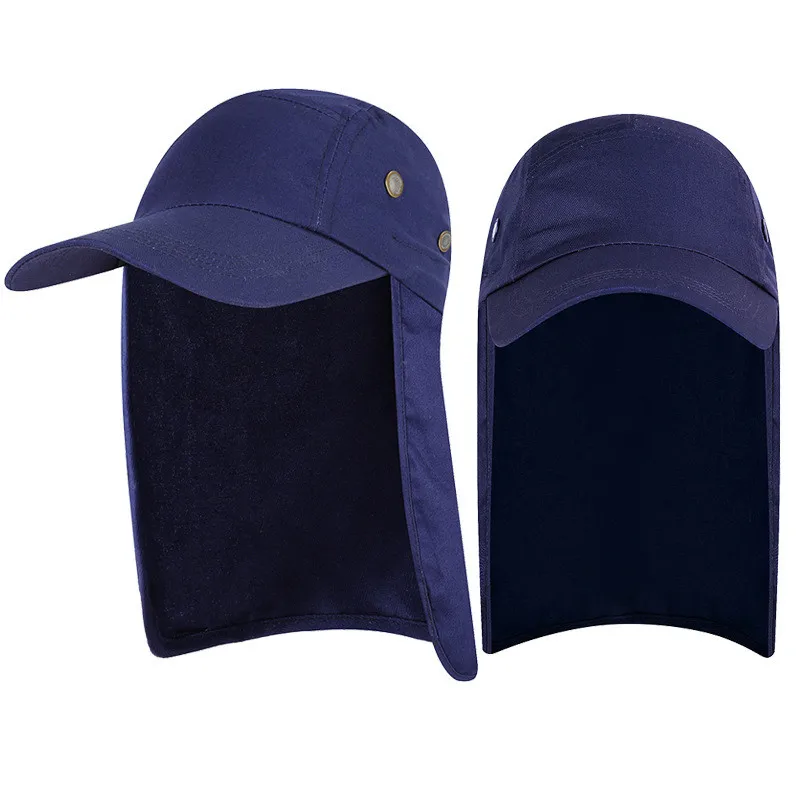 Sun Hat Bucket Summer Men Women Fishing Boonie UV Protection Long Large Wide Brim Bob Hiking Outdoor Baseball Cap | Спорт и