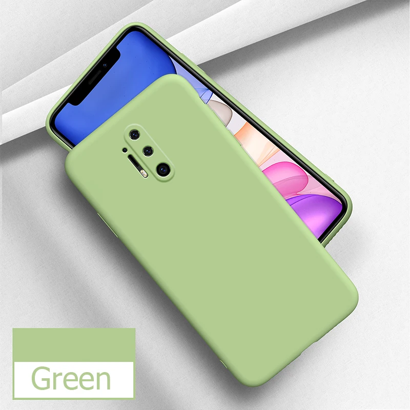 

Liquid Silicone Soft Matte Camera Protection Cover6 7 7T 8T Pro Case 6 6T 8 OnePlus 7 Pro Phone Cases