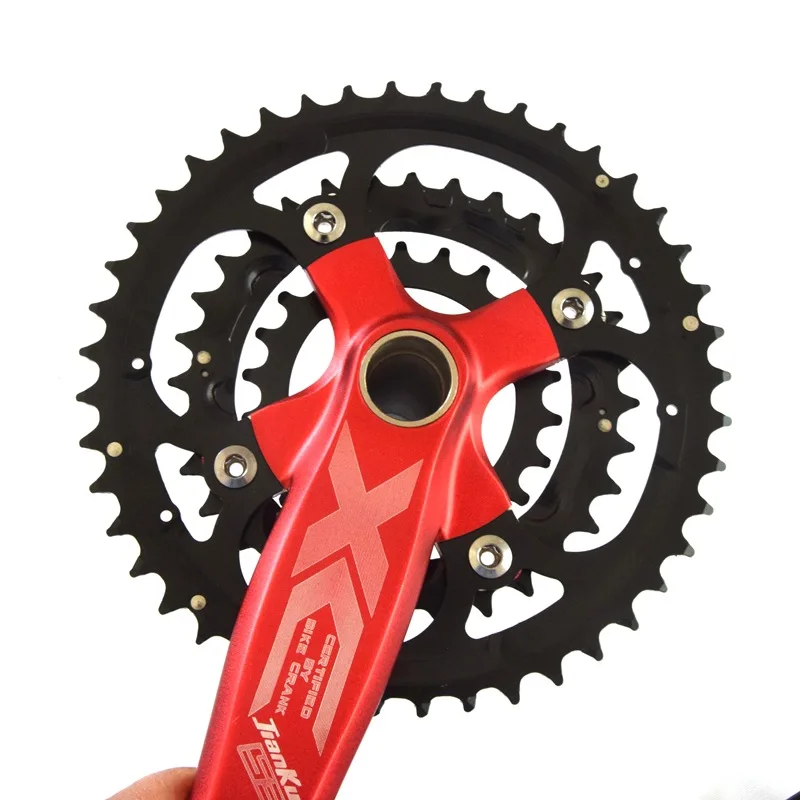 27 скоростей велосипедный Кривошип Mtb горный велосипед 22 32 44T 170 мм 138 алюминиевый
