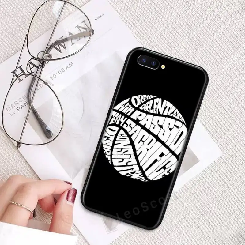 

Sport Love Basketball Texture Phone Case For OPPO R9 R11 R15 R17 RENO Realme S PLUS Normal 2z 3 5 C2 pro cover funda coque