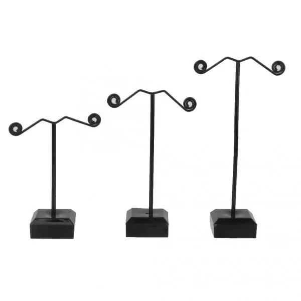 

6 Necklace Earring Display Stand for Show Jewelry Organizer T Stand 3 Sizes