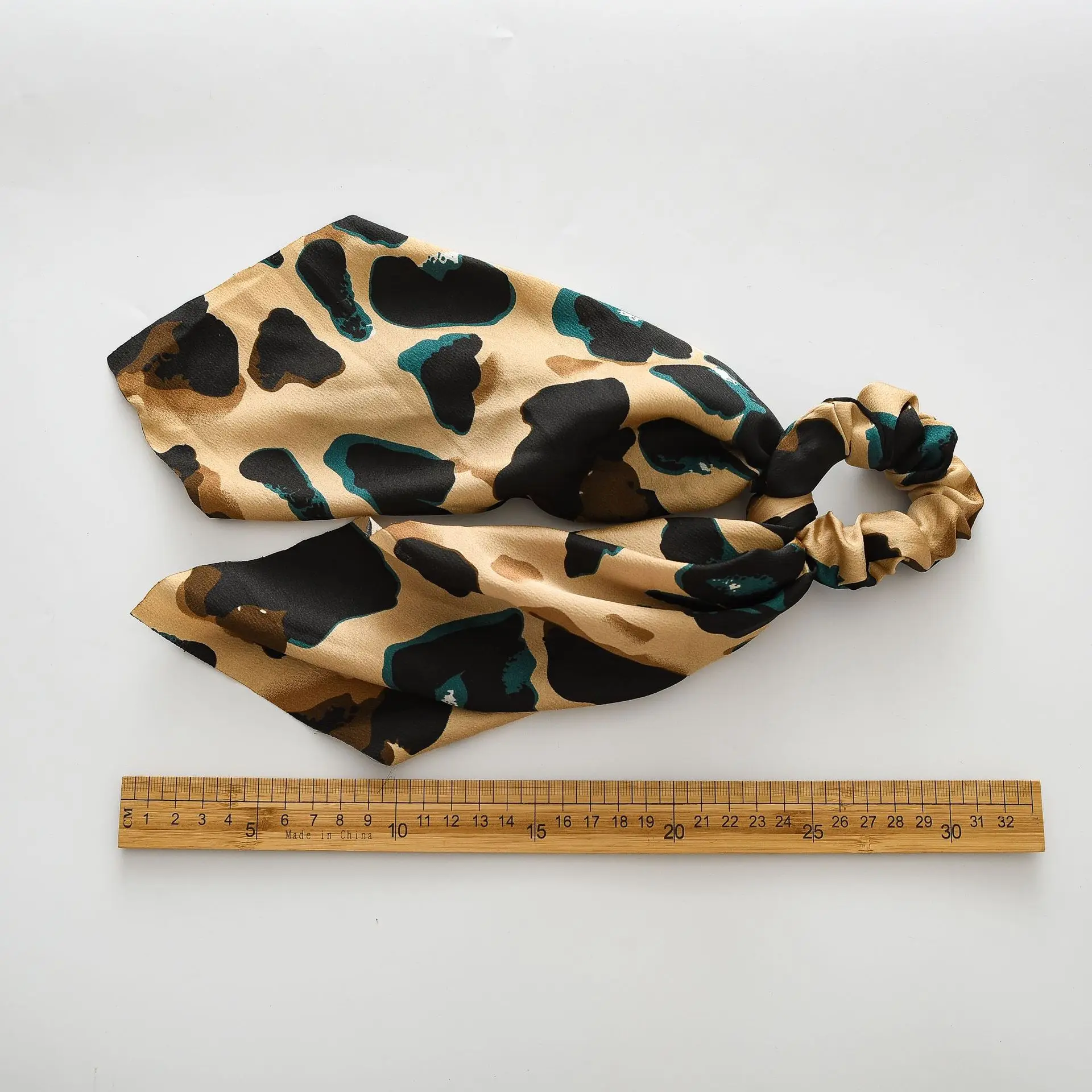 Европейская и американская мода эластичная повязка на голову с леопардовой