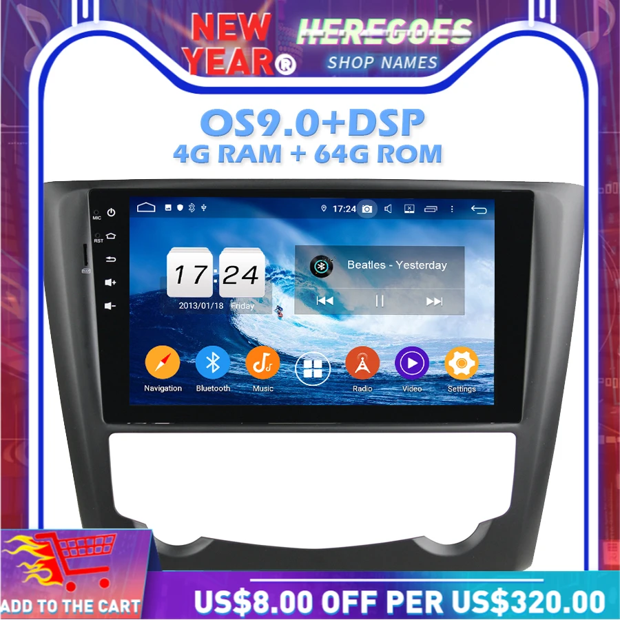 IPS DSP Android 10 0 B + 6B ROM 8 ядер dvd-плеер для автомобиля Wifi Bluetooth 4 2 RDS радио GPS карта Renault Kadjar
