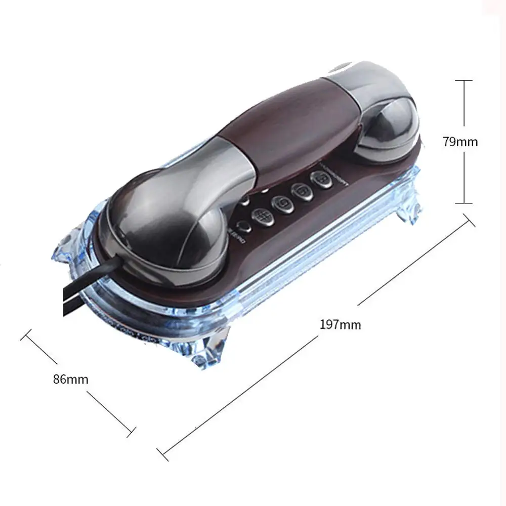 Проводные тонкие антикварные телефоны старая мода Trimline стационарный телефон для