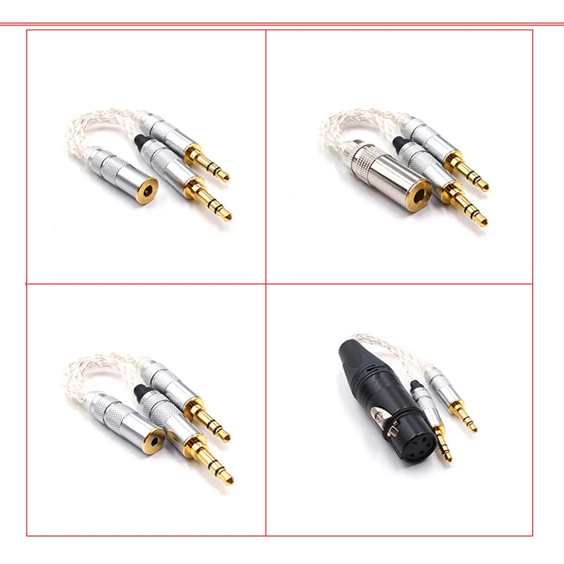 Стерео аудиокабель 12 нитей посеребренные серьги в виде Мужской Двойной 3 5 мм