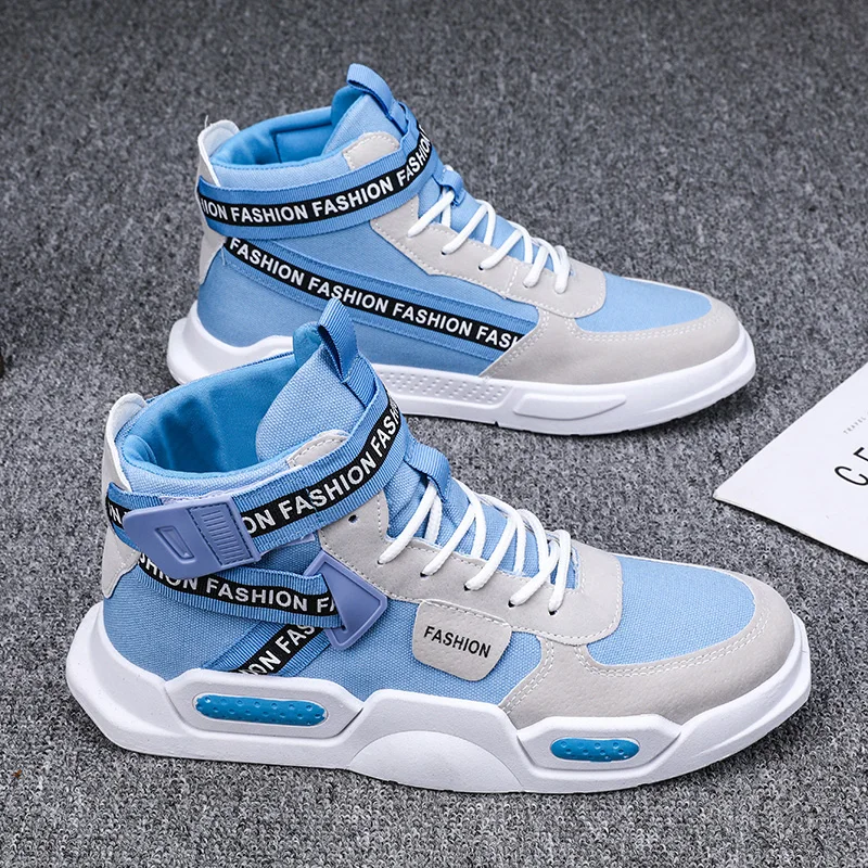 

New men's sports shoes high-top fashion winter basketball shoes old shoes lace-up men's casual sports shoes fashion sports shoes