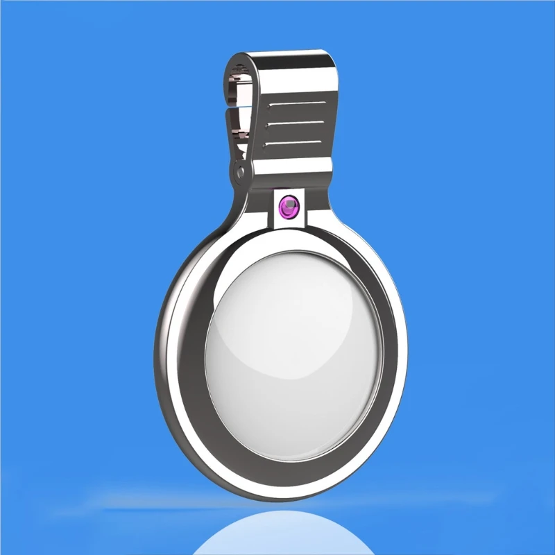 

Protective Case For AirTags Anti-Fall Anti-Scratch Metal Protector Cover LXAB