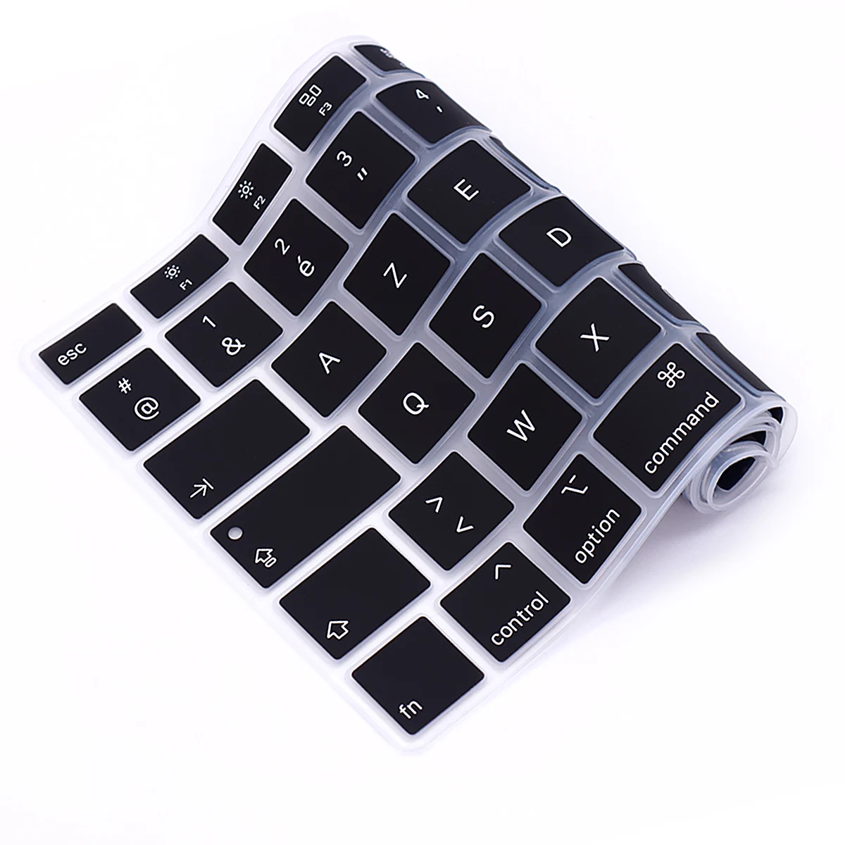 Чехол для клавиатуры AZERTY US силиконовый MacBook Air 13 дюймов с Touch ID A2337 M1 | Компьютеры и