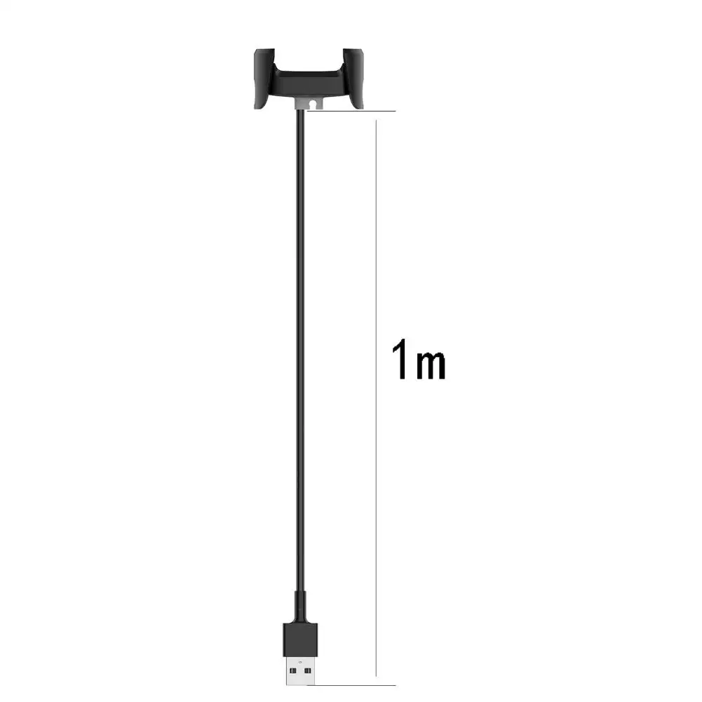 

1m Portable Smart Watch Charging Dock Fast Charging Replacement Smartwatch USB Charger Cable for F-itbit Versa 2 Smart Band