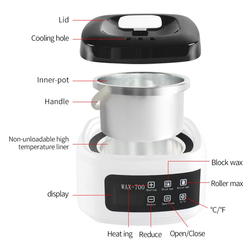 

Factory Direct Sales of New Hair Removal Wax Therapy Machine Intelligent Touch Screen Wax Bean Machine High-power Wax Melting