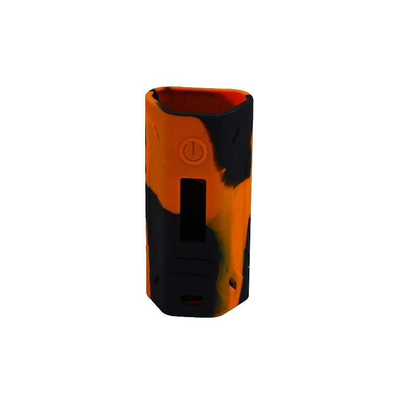 black orange Силиконовый Чехол Для Cloupor Smoant battlestar TC 200 w Box Mod 200 w силиконовый чехол, покрытие кожи, обертывание с гелем - Color: black orange