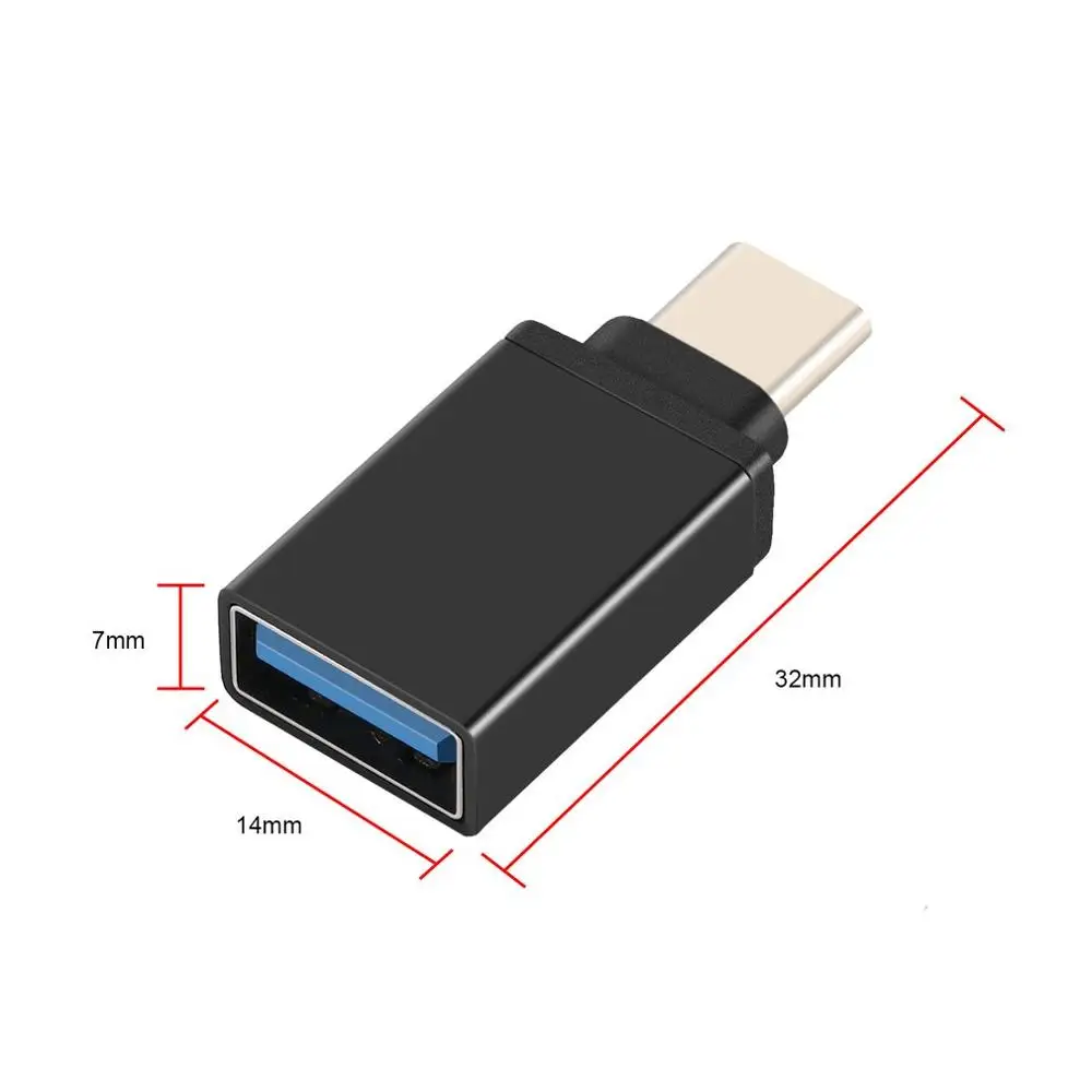Usb type C OTG адаптер USB 3,1 к USB 3,0 OTG type-C конвертер для Macbook samsung S10 s9 huawei USB-C разъем