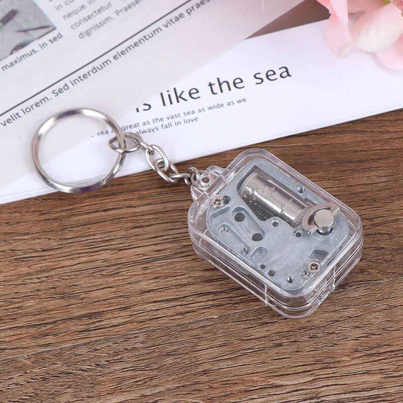 1PC Music Box Movement DIY Play Set Mechanical Metal Boxes Clockwork Keychain Gift Home Decor | Дом и сад