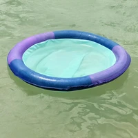 round water hammock row summer inflatable mattress lounger floating sleeping bed water toys for outdoor swimming pool beach