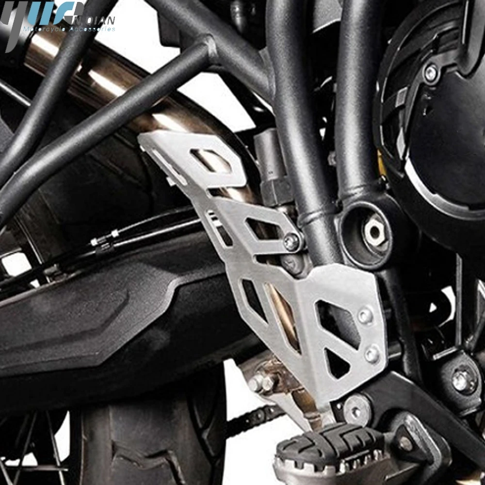 

Motorcycle Heel protector right For Triumph Tigher800 XRT/XRX Tigher 800XRT 800XRX 2015-2021 20 Rear Brake Master Cylinder Guard