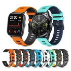 Ремешок для часов 22 мм 20 мм для Samsung galaxy watch 4s3 Active 2 для xiaomi watch s1Amazfit Bip u pro gts 32 gtr 47 мм 2 mini ремешо для Honor GS Pro для часов