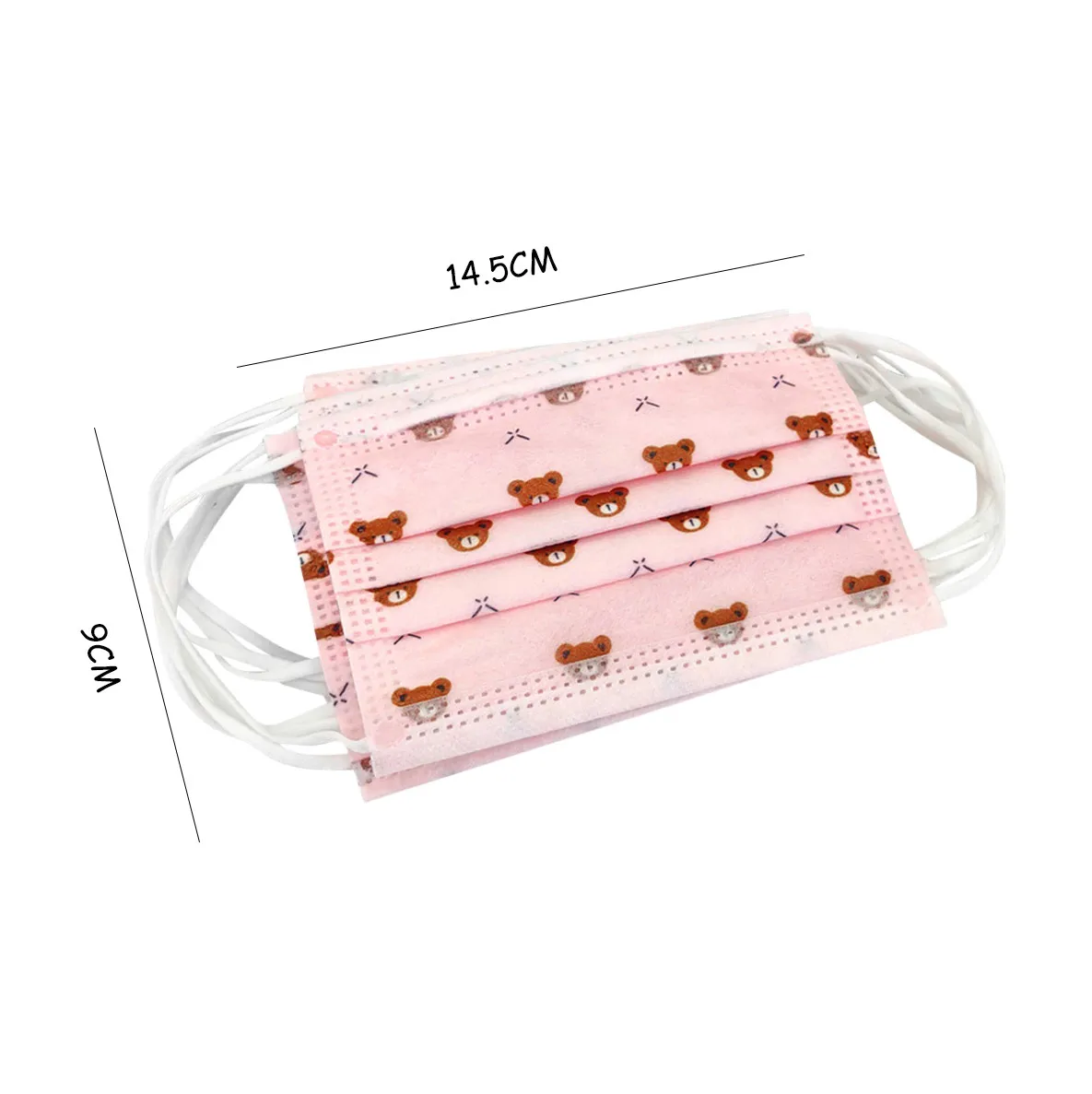 Одноразовые Детские Maks Face M @ sk промышленные 3 слойные ушные петли 30/50 шт Ma/sk уход за