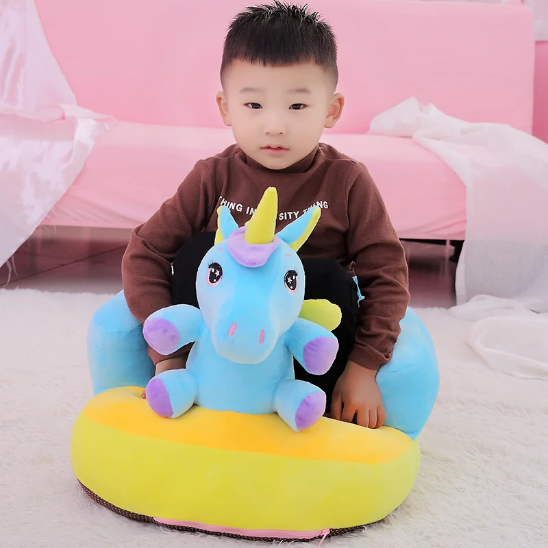 Online Cojín De Felpa Con Dibujos De Unicornios, Elefante, Pingüino, Perro, Niños, Sofá, Silla, Nido De Bebé, Cama Para Dormir, Almohada Para Adultos