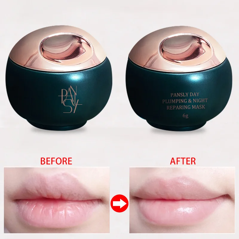 Маска для губ разбавляет линии восстанавливает сухие губы увлажняет против