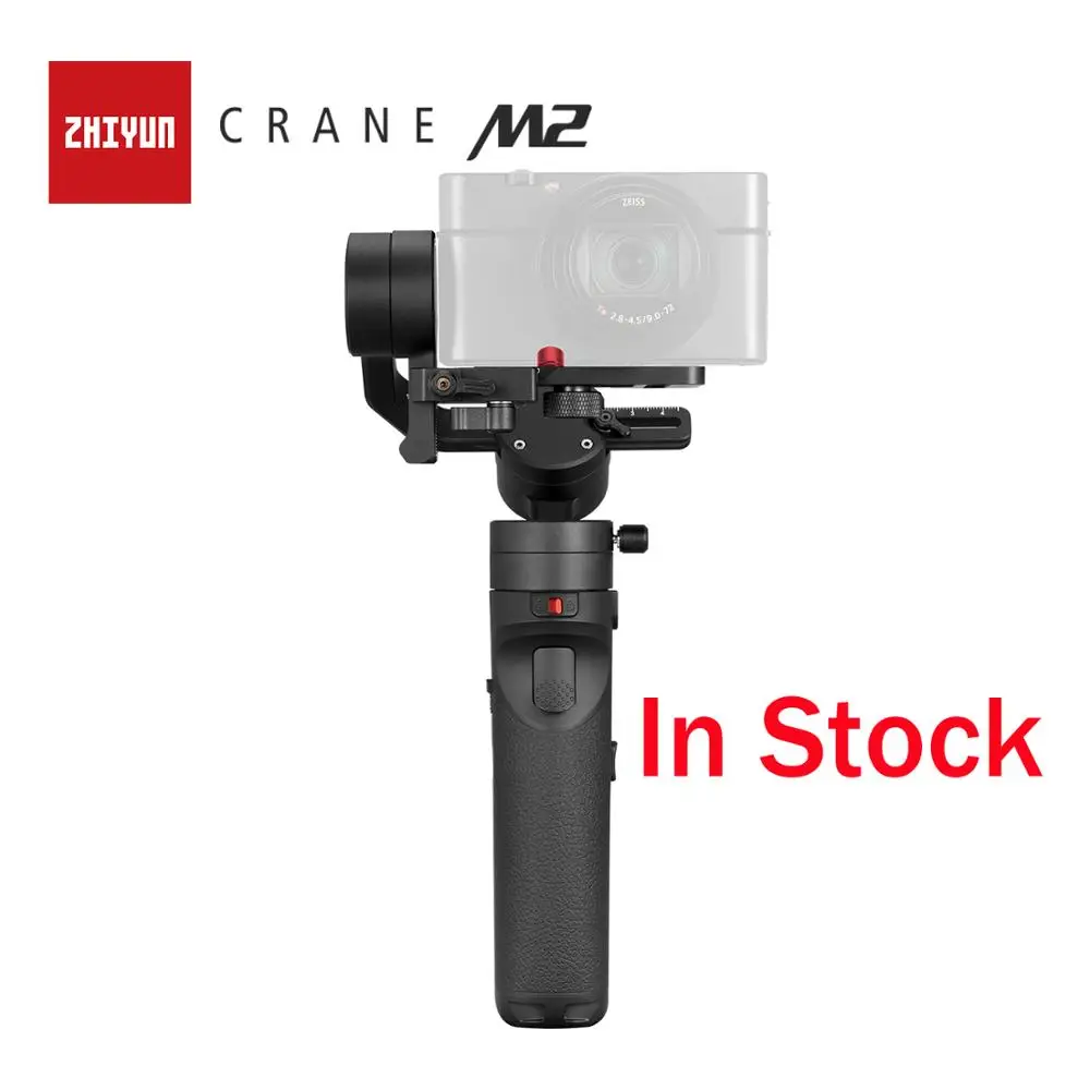 ZHIYUN официальный кран M2 стабилизатор Gimbal 3 оси портативный все в одном для видеокамеры SLR камера смартфон Действие Cam для sony
