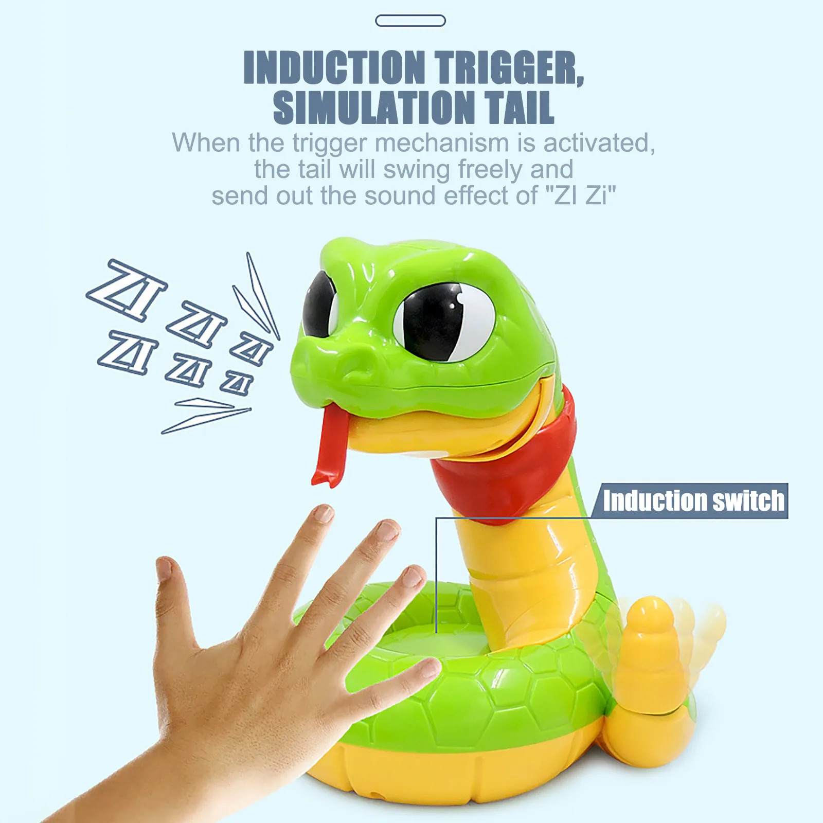 Электрические хитрые и страшные игрушки-погремушки хитрый ужас Снятие