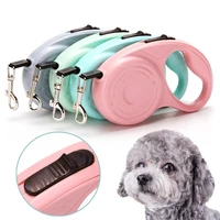 long strong pet leash 3m5m retractable automatic flexible dog leash traction rope for dog cat outdoor walking pet accessories