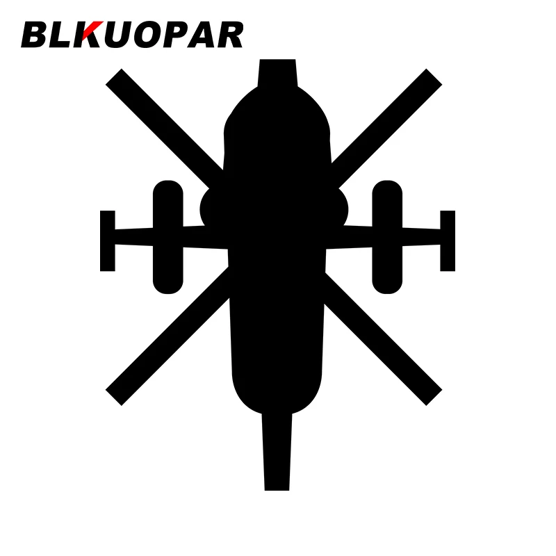 BLKUOPAR для военный вертолет Вид снизу автомобильные наклейки индивидуальные