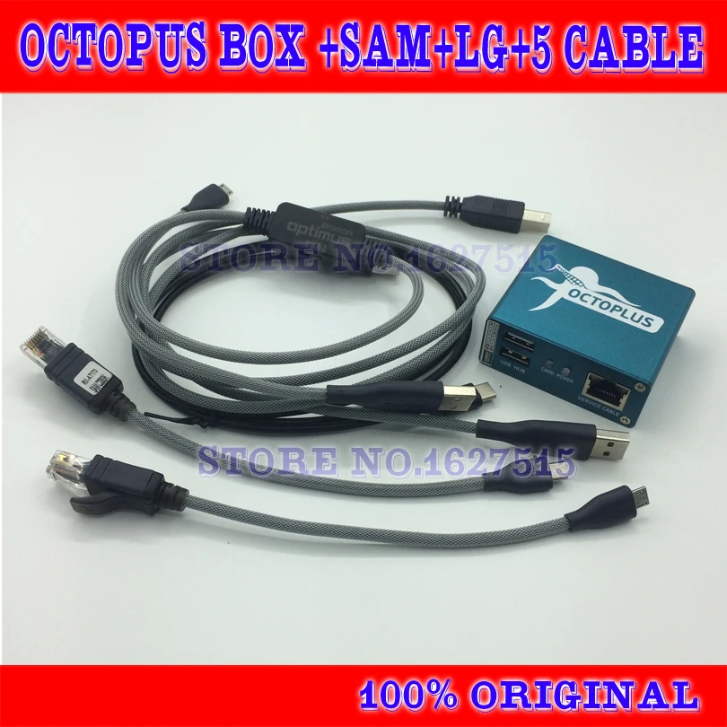 Gsmjustoncct octoplus box / octopus полная активация для LG forSamsung 5 кабелей включая кабели