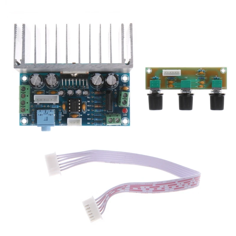 

TDA7377 2.1 Sound Channel Amplifier Board 20W*2+30W Subwoofer Amplifier Board