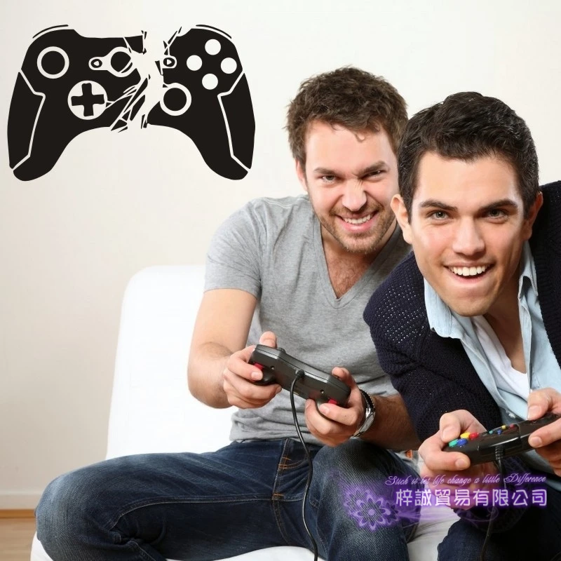 Игровая ручка, наклейка, ешьте сон, играйте, геймерская наклейка плакаты игровой тематики, геймер, виниловые наклейки на стены, Декор, фреска, видео игра, наклейка