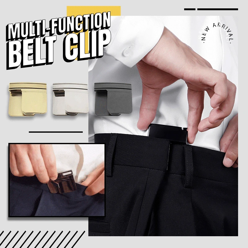 

Multi-Function Belt Clip Lazy Belt Cordless Buckle Belt tighten the waistband of pants and skirts Dropshipping