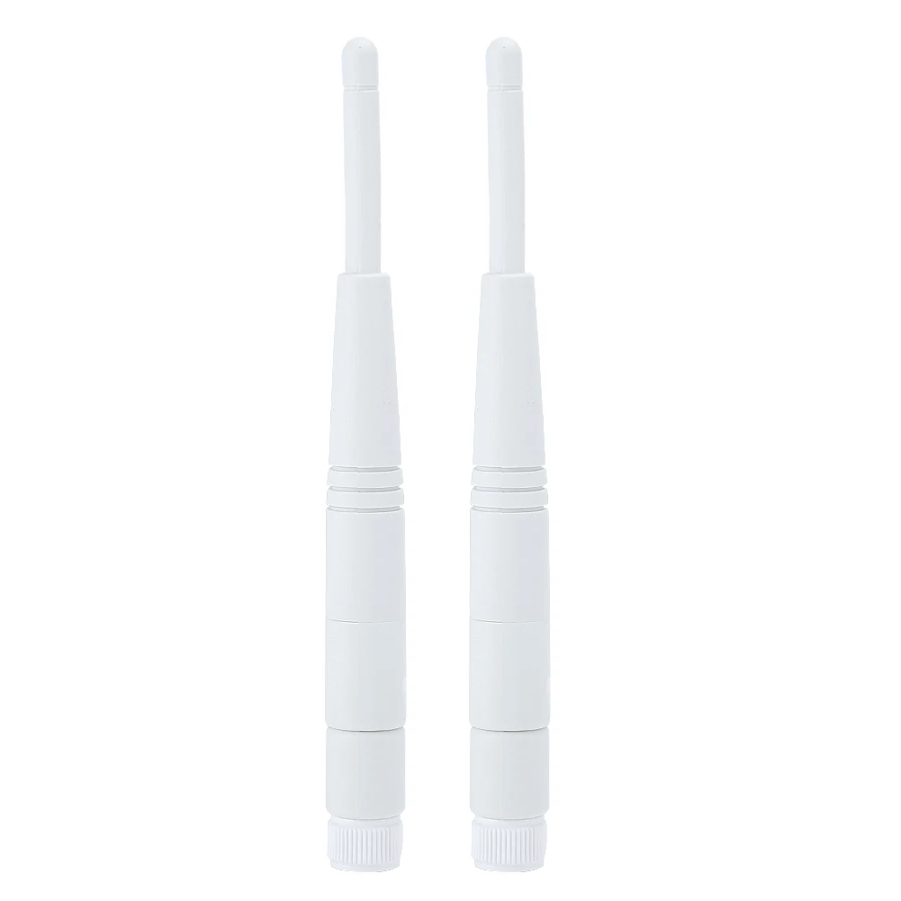 

2PCS 2.4G/ 5G Dual Band WiFi Antenna 4DBi Omni RP‑SMA Interface Aerial