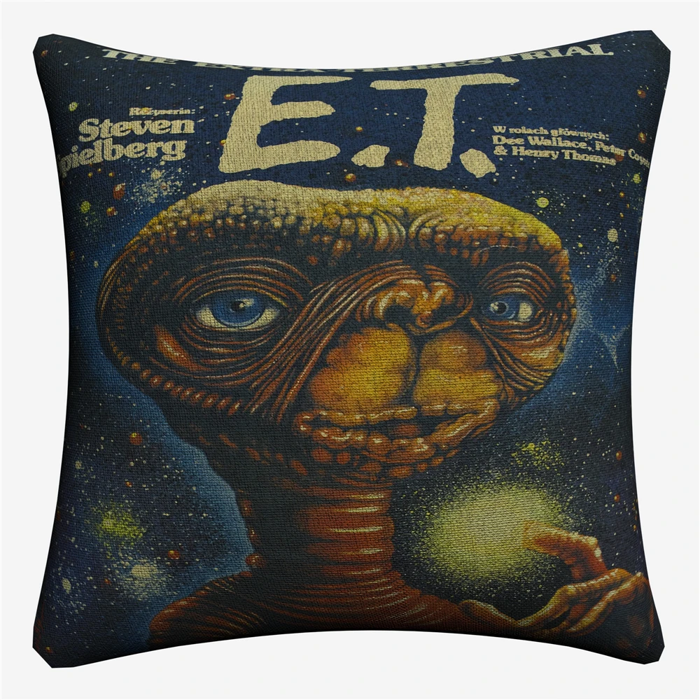 E.T с картинкой из фильма декоративные наволочки для дивана домашний декор чехол