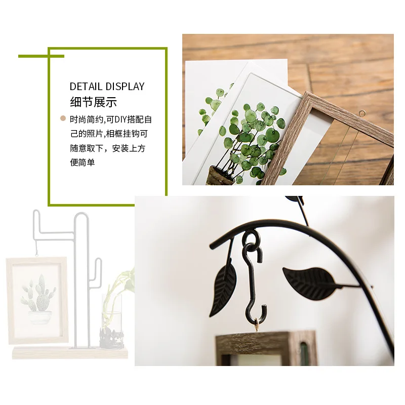 Пасторальное Искусство фоторамка компьютерный стол креативная Закуски магазин