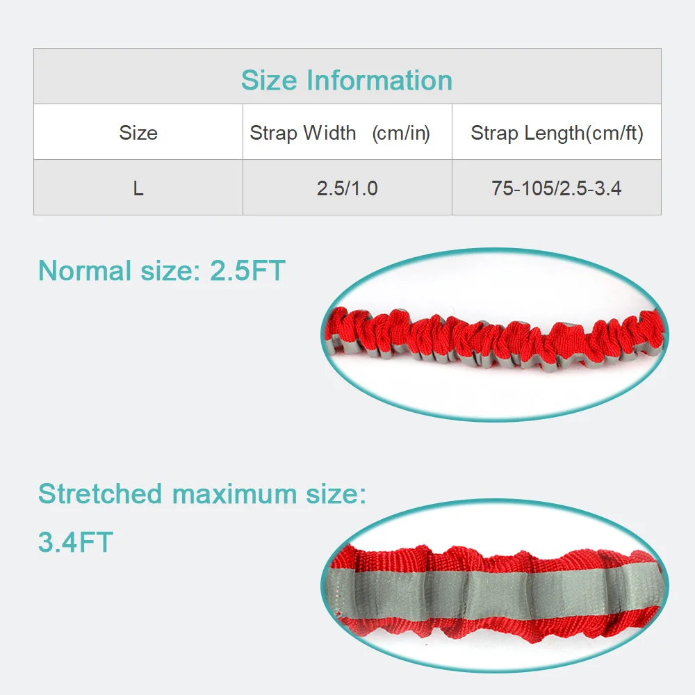 

Nylon Dog Leash Retractable Leash For Dog Reflective Explosion-proof Dog Leash Strong For Medium Large Dogs Running Or Training