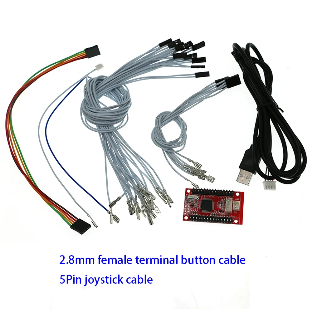 SANWA Arcade Zero Delay Board USB To PC PS3 Raspberry Pi Android Multifunction Retro game Encoder With Cable | Спорт и развлечения