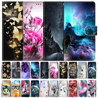 for oppo a53 a53s a55 a72 a73 5g case fundas flip leather wallet card slot stand phone case for oppo a54 a74 a16 4g f19 cover