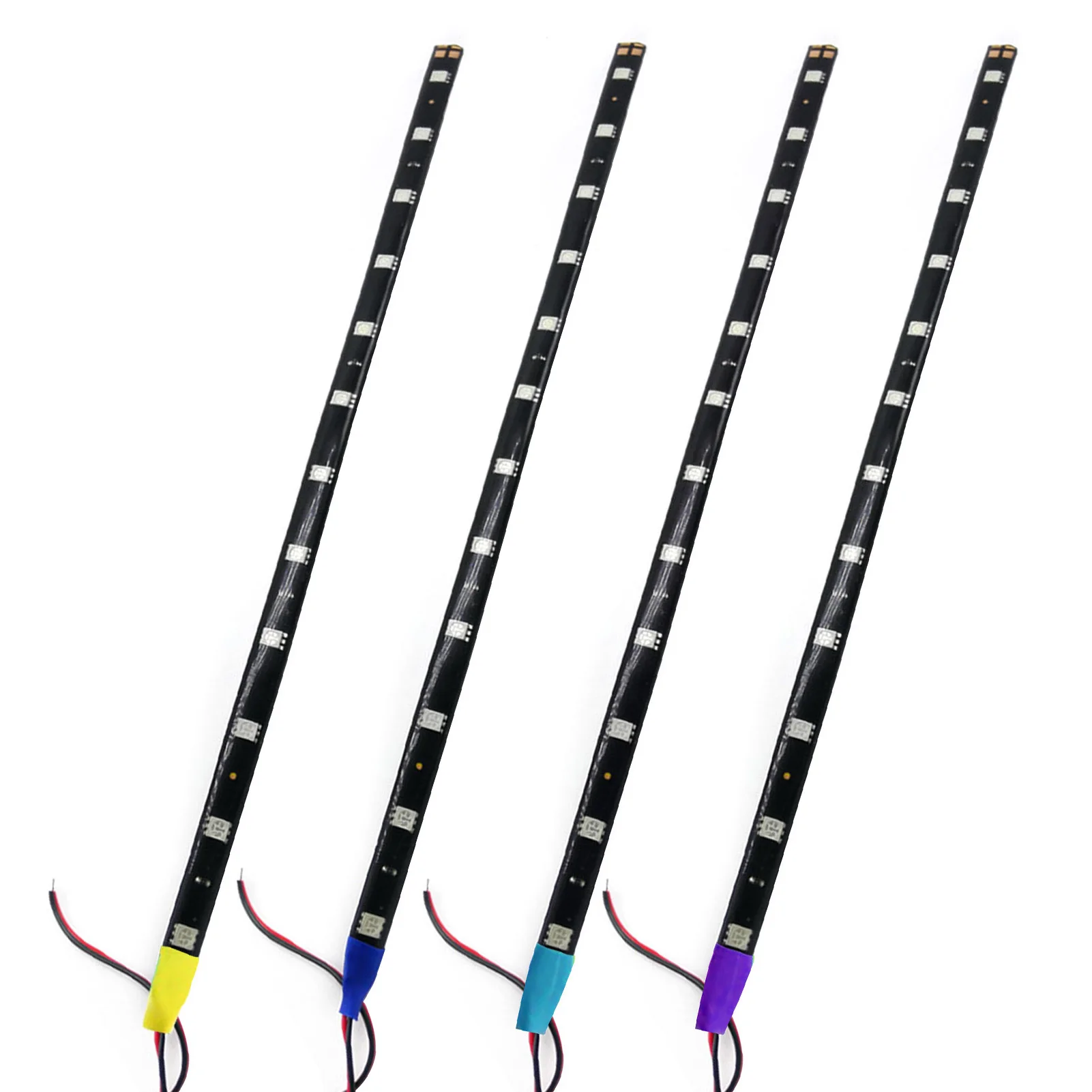 

1Pcs Waterproof Car Auto Decorative High Power Flexible LED Strip lamp 30cm 12 SMD Running Light Angel Eyes Fog