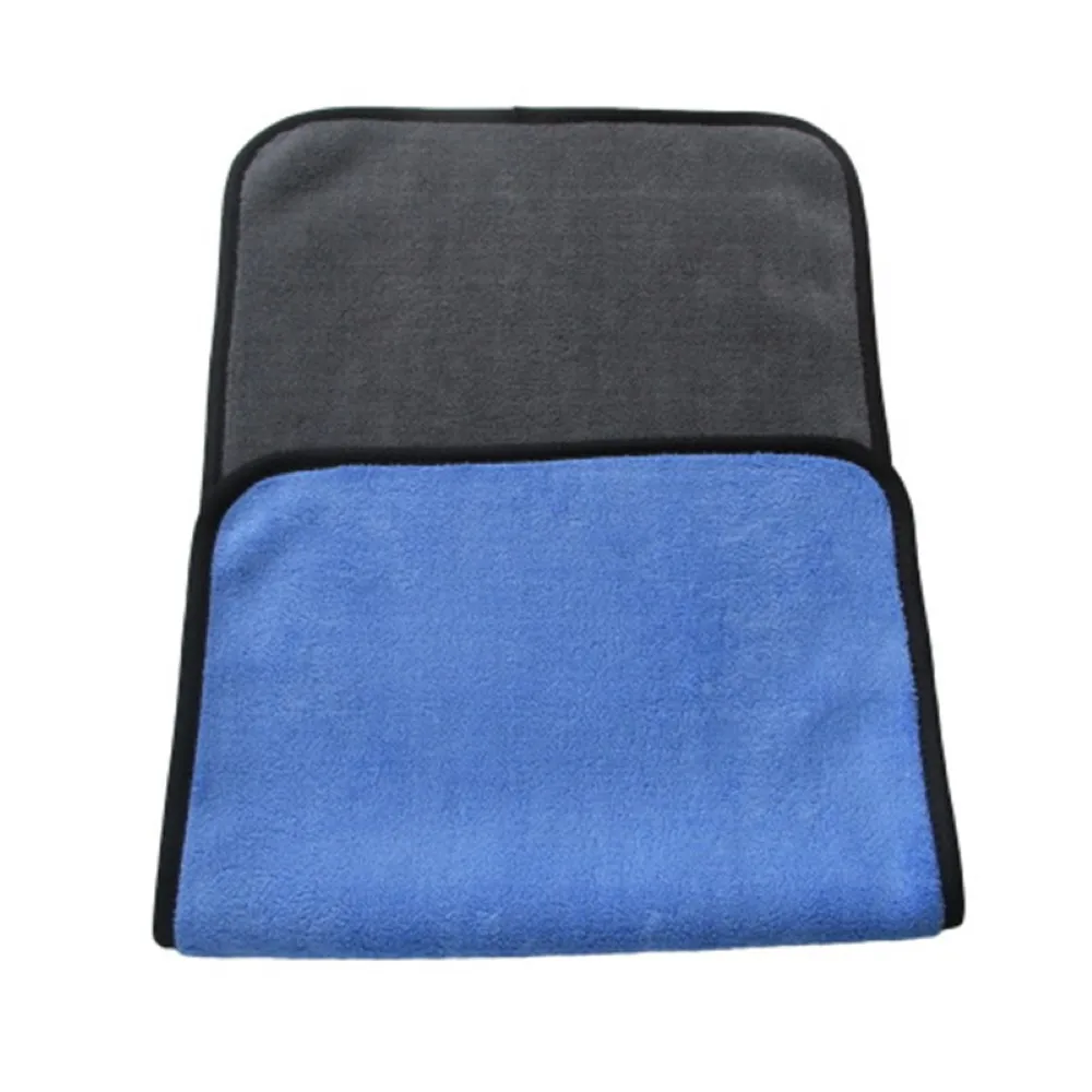 

Car Wash Microfiber Towel 30x30/40/60cm Cleaning Drying Polyester Car Care Cloth Detailing Vehicle Wash Grey Blue Towel