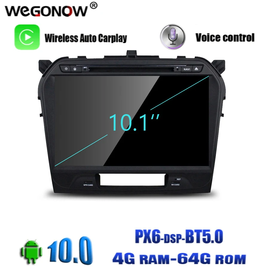 DSP PX6 Android 10 0 Восьмиядерный 4 Гб 64 ROM автомобильный DVD плеер GPS RDS радио wifi Bluetooth5.0