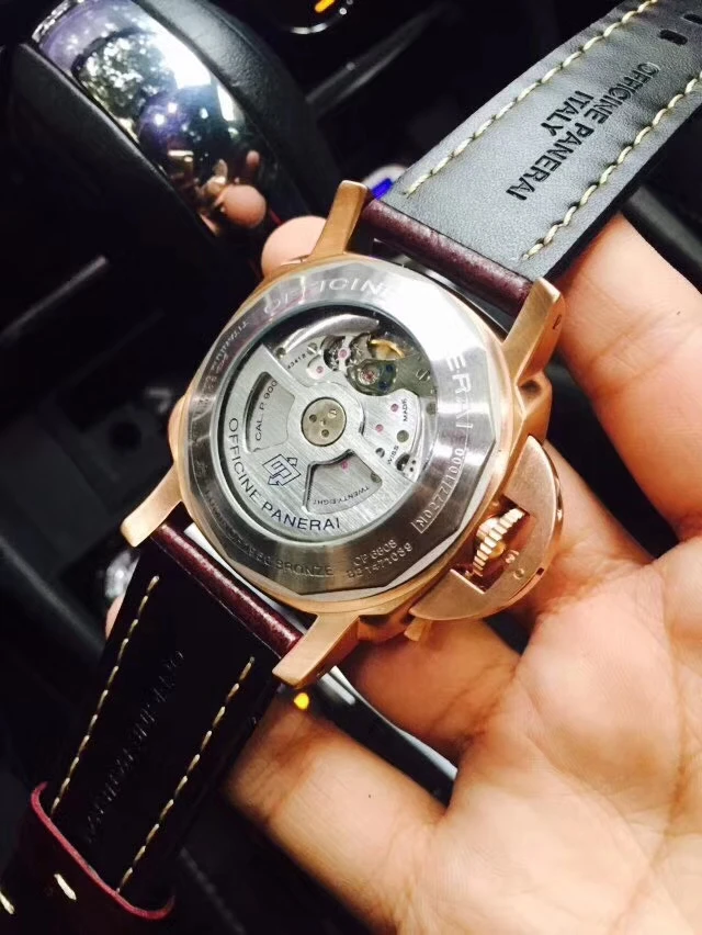 

Panerai Luminor watch men's skeleton automatic mechanical AAA watch gold skeleton retro men's women watch quartz watch