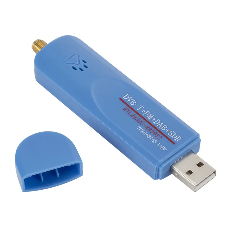 Цифровой USB 2 0 RTL SDR Smart DVB-T TV Stick + DAB FM RTL2832U R820T2 500 кГц-1 7 ГГц тюнер приемник с антенной
