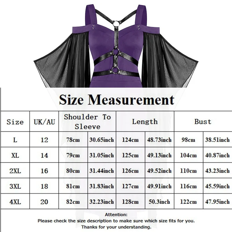 

Womne Vintage Dress Plus Size Cold Shoulder Butterfly Sleeve Lace Up Gothic Dresses 2020 Halloween Dress Mujer Vestidos